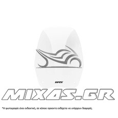 ΠΑΡΜΠΡΙΖ/ΖΕΛΑΤΙΝΑ WRS HONDA SH 125/150 (17-19) 54,5x48cm CLEAR