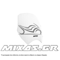 ΠΑΡΜΠΡΙΖ/ΖΕΛΑΤΙΝΑ WRS HONDA TRANSALP 700 29x30cm CLEAR