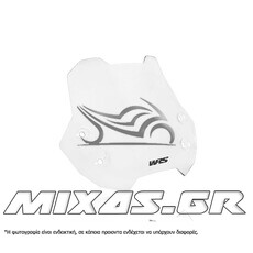 ΠΑΡΜΠΡΙΖ/ΖΕΛΑΤΙΝΑ WRS SUZUKI V-STROM 650 (17-23) 28x43cm CLEAR