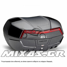 ΒΑΛΙΤΣΑ GIVI V58NNTB 58L MAXIA 5 ΜΟΝΟΚΕΥ ΜΑΥΡΗ/ΚΟΚΚΙΝΑ ΚΡΥΣΤΑΛΛΑ