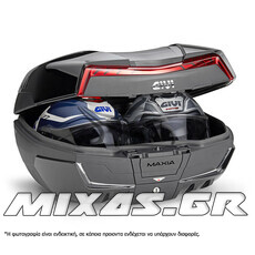 ΒΑΛΙΤΣΑ GIVI V58NNTB 58L MAXIA 5 ΜΟΝΟΚΕΥ ΜΑΥΡΗ/ΚΟΚΚΙΝΑ ΚΡΥΣΤΑΛΛΑ
