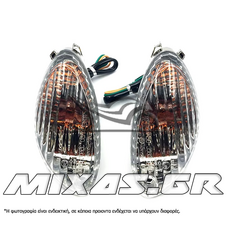 ΦΛΑΣ ΠΙΣΩ SUZUKI HAYABUSA GEN2 ΛΕΥΚΑ ROC