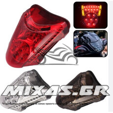 ΦΑΝΑΡΙ ΠΙΣΩ SUZUKI GSX-R 1300 HAYABUSA GEN2 ΚΟΚΚΙΝΟ LED ROC