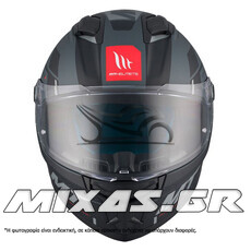 ΚΡΑΝΟΣ MT ΚΛΕΙΣΤΟ (FULLFACE) STINGER 2 ECE 22.06 ZIVZE C2 ΜΑΥΡΟ/ΓΚΡΙ ΜΑΤ