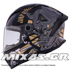 ΚΡΑΝΟΣ MT ΚΛΕΙΣΤΟ (FULLFACE) STINGER 2 ECE 22.06 KRT Β9 ΜΑΥΡΟ/ΧΡΥΣΟ ΜΑΤ