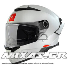 ΚΡΑΝΟΣ MT ΚΛΕΙΣΤΟ (FULLFACE) THUNDER 4 SV ΛΕΥΚΟ ΠΕΡΛΑ