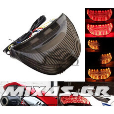 ΦΑΝΑΡΙ ΠΙΣΩ HONDA CBR 600/1000RR (03-06) LED ΦΙΜΕ (ΜΕ ΦΛΑΣ) ROC