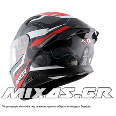 ΚΡΑΝΟΣ AXOR APEX TURBINE ΚΛΕΙΣΤΟ (FULLFACE) ΜΑΥΡΟ/ΚΟΚΚΙΝΟ/ΓΚΡΙ
