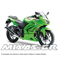 ΚΟΥΣΤΟΥΜΙ (FAIRING SET) KAWASAKI NINJA 250 (2008-2012) 15ΤΜΧ