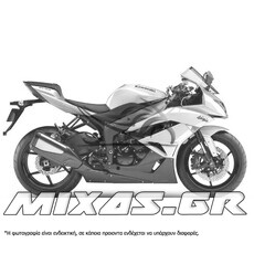 ΚΟΥΣΤΟΥΜΙ (FAIRING SET) KAWASAKI ZX-6R (2009-2012) 21ΤΜΧ