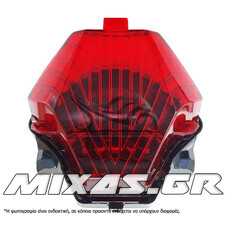 ΦΑΝΑΡΙ ΠΙΣΩ ΠΡΟΣΑΡΜΟΓΗΣ YAMAHA XT-660/MT-07/FZ6/XVS-650 LED ΚΟΚΚΙΝΟ ROC