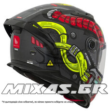 ΚΡΑΝΟΣ MT ΚΛΕΙΣΤΟ (FULLFACE) BRAKER SV ECE 22.06 BERSIN B3 FLUO MAT