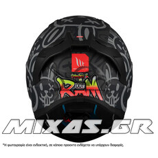 ΚΡΑΝΟΣ MT ΚΛΕΙΣΤΟ (FULLFACE) STINGER 2 ECE 22.06 RAM F1 ΜΑΥΡΟ ΜΑΤ