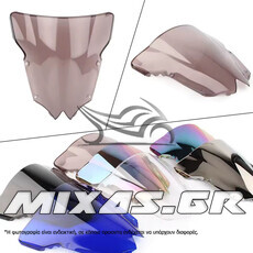 ΠΑΡΜΠΡΙΖ/ΖΕΛΑΤΙΝΑ DOUBLE BUBBLE ΥΑΜΑΗΑ YZF R6 (08-16) ΦΙΜΕ ΑΝΟΙΧΤΟ MS-PARTS