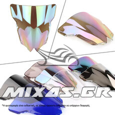 ΠΑΡΜΠΡΙΖ/ΖΕΛΑΤΙΝΑ DOUBLE BUBBLE ΥΑΜΑΗΑ YZF R6 (08-16) ΙΡΙΔΙΟΥ ΧΡΥΣΗ MS-PARTS