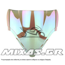 ΠΑΡΜΠΡΙΖ/ΖΕΛΑΤΙΝΑ DOUBLE BUBBLE SUZUKI HAYABUSA GSX-R 1300 (08-16) ΙΡΙΔΙΟΥ ΧΡΥΣΗ MS-PARTS