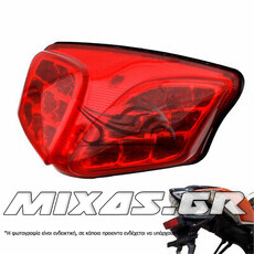 ΦΑΝΑΡΙ ΠΙΣΩ SUZUKI GSX-R 600/750 K8-K9 (08-09) LED KOKKINO ROC