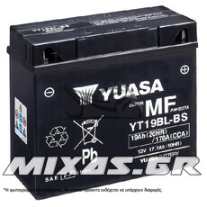 ΜΠΑΤΑΡΙΑ YUASA 51913/YT19BL-BS (19Ah) ΚΛΕΙΣΤΟΥ