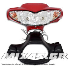 ΜΑΣΚΑ ΦΑΝΟΥ/ΚΑΒΟΥΚΙ ΚΟΝΤΕΡ (+ΦΑΝΑΡΙ) ΥAMAHA CRYPTON-R 115 (05) ΣΕΤ ΚΟΚΚΙΝΟ ROC