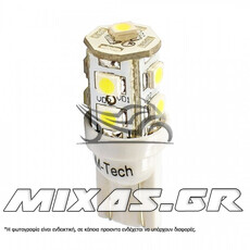 ΛΑΜΠΕΣ T10 LED ΜΠΛΕ ΣΕΤ