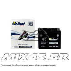 ΜΠΑΤΑΡΙΑ UNIBAT CTZ7V-BS/YTZ7V ΜΕ ΥΓΡΑ