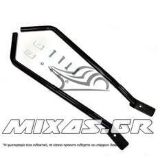 ΣΧΑΡΑ + ΑΝΤΙΡΙΔΕΣ KAWASAKI ZX-130/MODENAS X-CITE 135 ΜΑΥΡΗ HDP