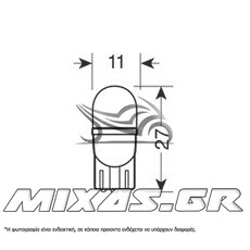 ΛΑΜΠΑ T10 W5W 12V W2 1X9 7L M1 LD