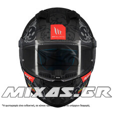 ΚΡΑΝΟΣ MT ΚΛΕΙΣΤΟ (FULLFACE) STINGER 2 ECE 22.06 RAM F1 ΜΑΥΡΟ ΜΑΤ