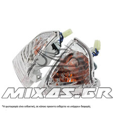 ΦΛΑΣ ΠΙΣΩ SUZUKI GSX-R 600/750/1000 K6-K7 (06-07) ΛΕΥΚΑ ΣΕΤ MS-PARTS
