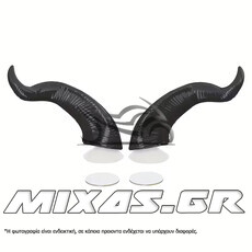 ΔΙΑΚΟΣΜΗΤΙΚΑ ΚΕΡΑΤΑΚΙΑ ΚΡΑΝΟΥΣ DEVIL ΑΥΤΟΚΟΛΛΗΤΑ ΜΕ ΒΕΝΤΟΥΖΑ ΜΑΥΡΑ 2ΤΜΧ ΣΕΤ ROC