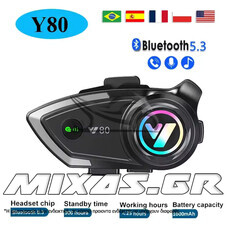 ΕΝΔΟΕΠΙΚΟΙΝΩΝΙΑ/BLUETOOTH NYF Y80 5.3 ΜΑΥΡΗ ROC