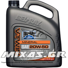 ΛΑΔΙ ΚΙΝΗΤΗΡΑ BEL-RAY V-TWIN 20W50 4L
