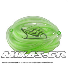 ΣΩΛΗΝΑΚΙ ΒΕΝΖΙΝΗΣ 5X10mm 1m ΠΡΑΣΙΝΟ (ΔΙΑΦΑΝΟ) RMS