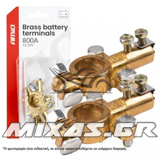 ΑΚΡΟΔΕΚΤΕΣ ΜΠΑΤΑΡΙΑΣ 12V800