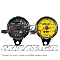 ΚΟΝΤΕΡ UNIVERSAL (ΑΝΑΛΟΓΙΚΟ) RETRO STYLE ΜΕ 4 ΕΝΔΕΙΞΕΙΣ 140kmh MS-PARTS