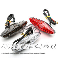 ΦΑΝΑΡΙ ΠΙΣΩ/ΣΤΟΠ UNIVERSAL LED ΛΕΥΚΟ MS-PARTS