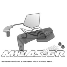ΚΑΘΡΕΠΤΕΣ STEALTH MIRRORS HONDA/YAMAHA 8mm/10mm UNIVERSAL NO2 MS-PARTS