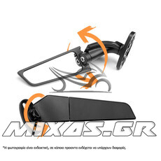 ΚΑΘΡΕΠΤΕΣ (ΦΕΡΙΝΓΚ) STEALTH MIRRORS HONDA/YAMAHA/SUZUKI/KAWASAKI/BMW 23.3cm MS-PARTS