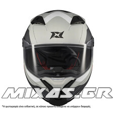 ΚΡΑΝΟΣ AXXIS ΚΛΕΙΣΤΟ (FULLFACE) FENIX ECE 22.6 ORK C2 ΑΣΠΡΟ/ΓΚΡΙ GLOSS