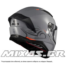 ΚΡΑΝΟΣ AXXIS ΚΛΕΙΣΤΟ (FULLFACE) PANTHER SV ECE 22.6 A12 NARDO GREY