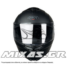 ΚΡΑΝΟΣ PILOT CORSAIR SV (FULLFACE) ΜΑΥΡΟ ΜΑΤ + PINLOCK