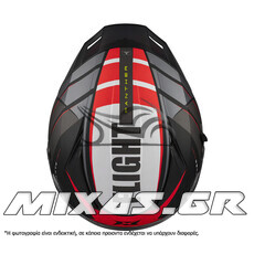 ΚΡΑΝΟΣ AXXIS ΚΛΕΙΣΤΟ (FULLFACE) PANTHER SV ECE 22.06 FLIGHT C3 ΜΑΥΡΟ/ΚΟΚΚΙΝΟ MAT