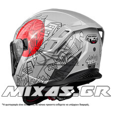 ΚΡΑΝΟΣ PILOT CORSAIR SV CITY (FULLFACE) ΓΚΡΙ + PINLOCK