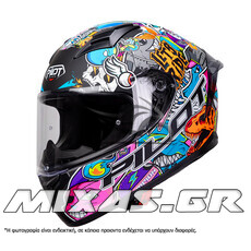 ΚΡΑΝΟΣ PILOT FLEX ΚΛΕΙΣΤΟ (FULLFACE) STREETBOMB ECE 22.06 ΜΑΥΡΟ/ΚΟΚΚΙΝΟ