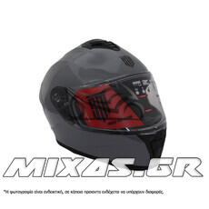 ΚΡΑΝΟΣ STR ΚΛΕΙΣΤΟ (FULLFACE) GT-2 ΓΚΡΙ
