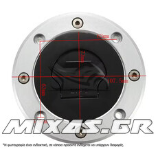 ΤΑΠΑ ΡΕΖΕΡΒΟΥΑΡ (ΒΕΝΖΙΝΗΣ) SUZUKI V-STROM 650/1000 2 ΚΛΕΙΔΙΑ ROC