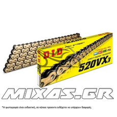 ΑΛΥΣΙΔΑ ΚΙΝΗΣΗΣ DID 520-124L VX3 G&B ΧΡΥΣΗ