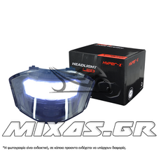 ΦΑΝΑΡΙ ΕΜΠΡΟΣ YAMAHA CRYPTON-X 135 LED ΦΙΜΕ ΜΠΛΕ HYPER-X
