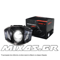 ΦΑΝΑΡΙ ΕΜΠΡΟΣ YAMAHA CRYPTON-X 135 LED ΦΙΜΕ VENOM ΛΕΥΚΟ HYPER-X