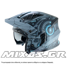 ΚΡΑΝΟΣ XVX (JET) CYBER RX-470 ΜΑΤ TIME GREY